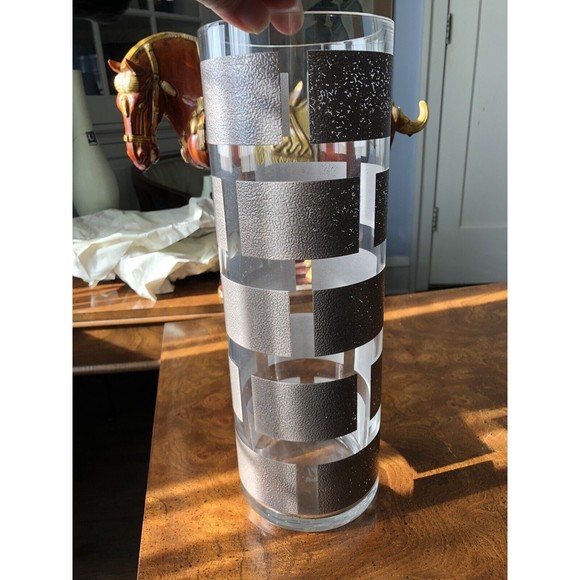 SOTTSASS ASSOCIATI for Mayor’s Jewelry Hand Made Glass Vase - Italy - C 1990's - Picture 8 of 15